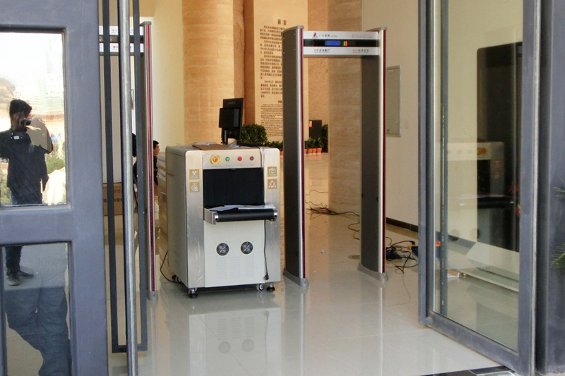 科技博物館安檢現(xiàn)場